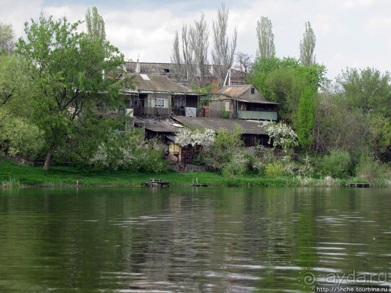 Южный Буг, водный поход, день 2. Дамба и мосты Первомайска.