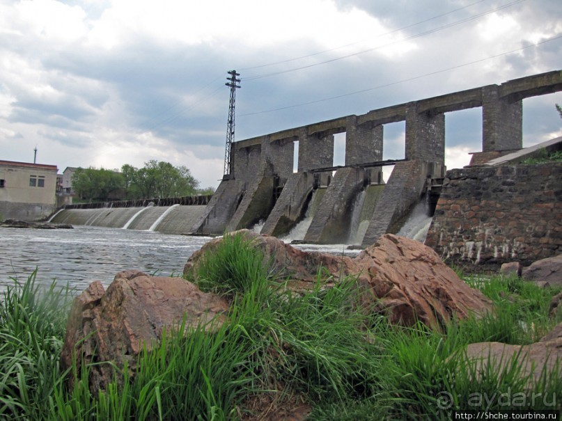 Южный Буг, водный поход, день 2. Дамба и мосты Первомайска.