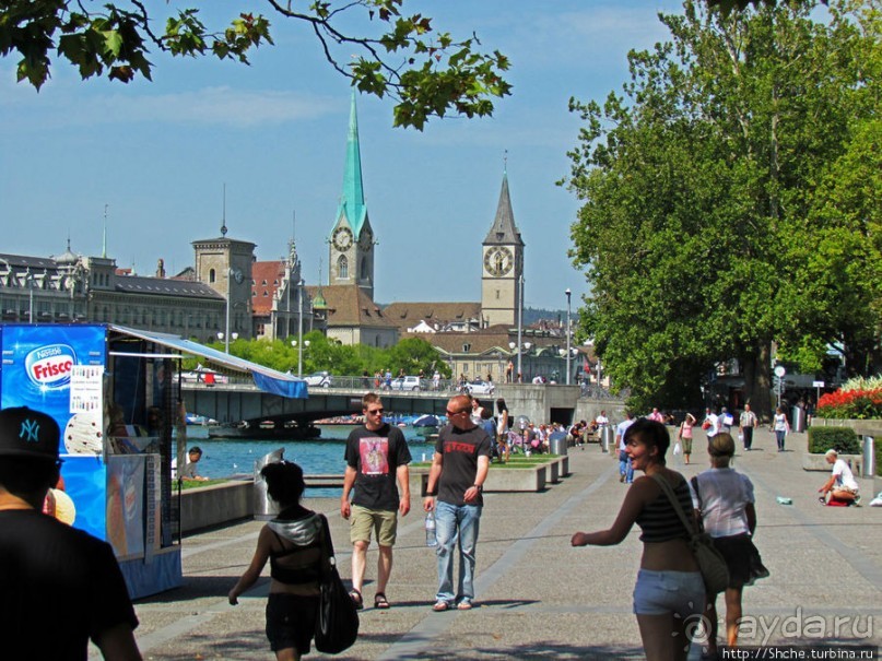 Цюрихское озеро. Берег левый, берег правый
