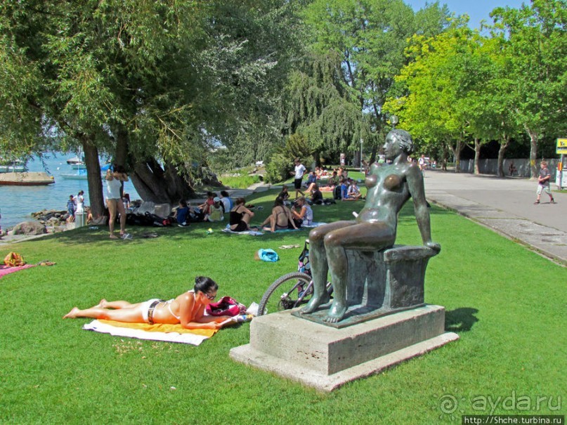 Цюрихское озеро. Берег левый, берег правый