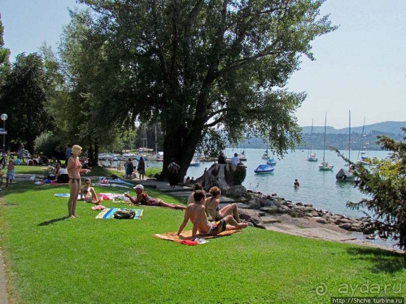 Цюрихское озеро. Берег левый, берег правый