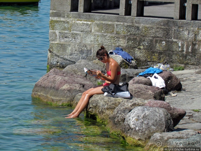 Цюрихское озеро. Берег левый, берег правый
