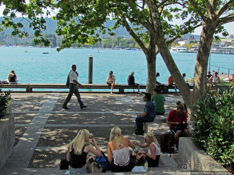 Цюрихское озеро. Берег левый, берег правый