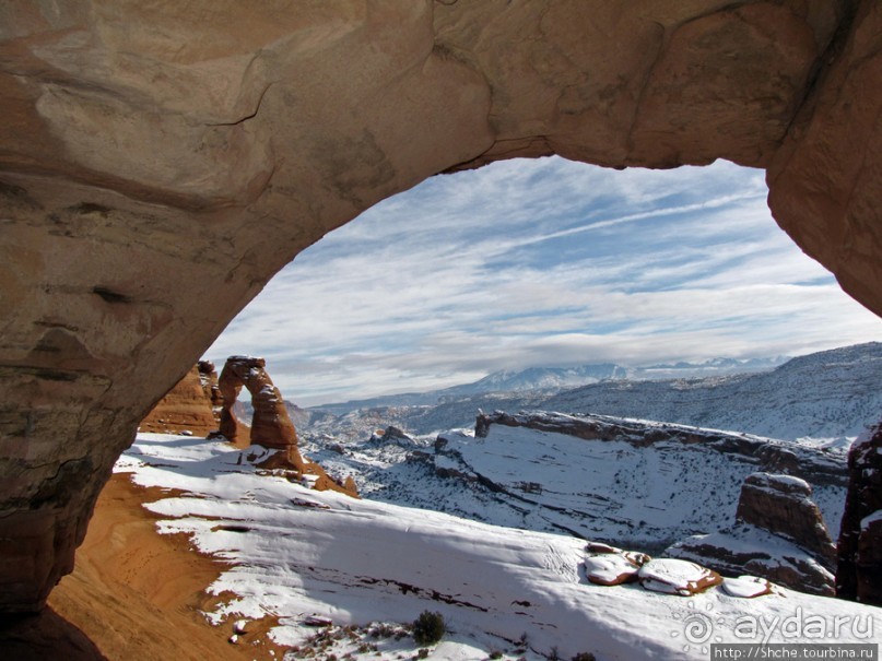 Нежная Арка - жемчужина парка Арчес, символ штата Юта.