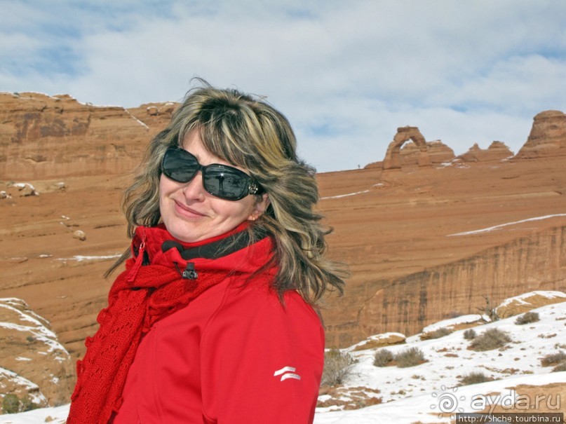 Нежная Арка - жемчужина парка Арчес, символ штата Юта.