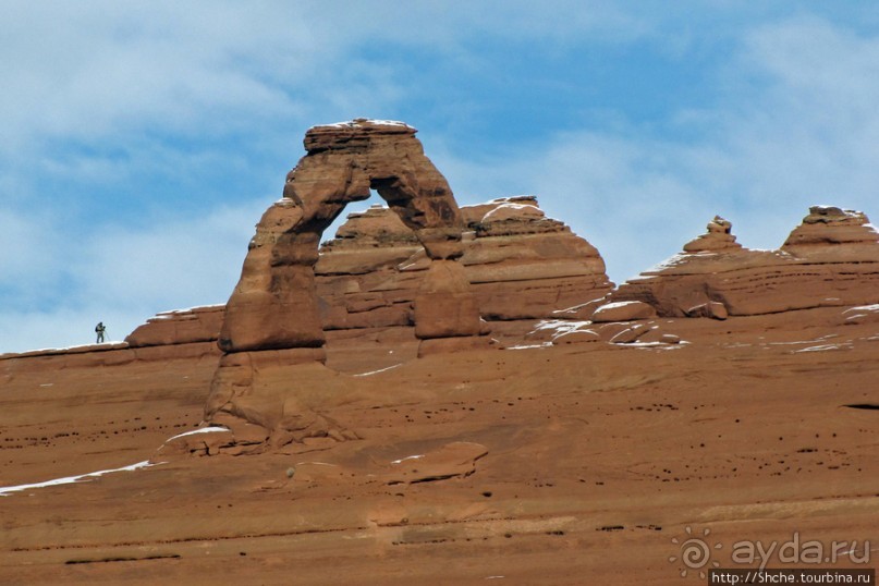 Нежная Арка - жемчужина парка Арчес, символ штата Юта.