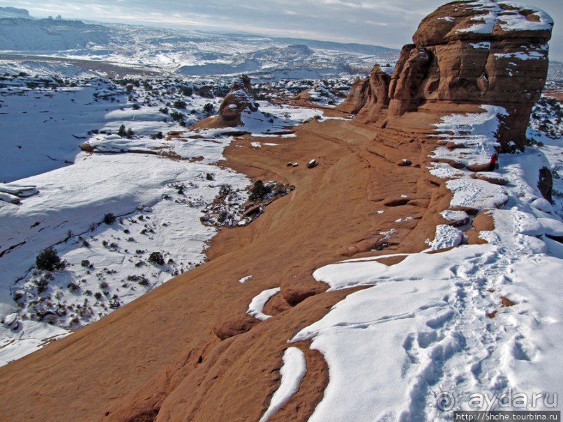 Нежная Арка - жемчужина парка Арчес, символ штата Юта.