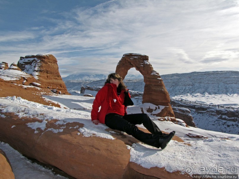 Нежная Арка - жемчужина парка Арчес, символ штата Юта.