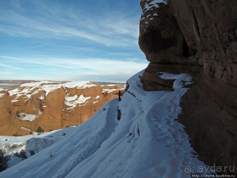 Нежная Арка - жемчужина парка Арчес, символ штата Юта.