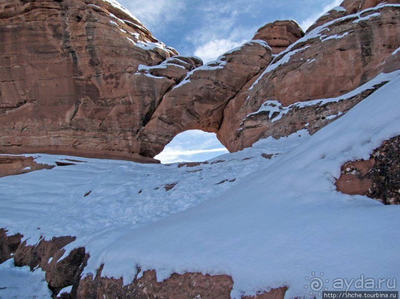 Нежная Арка - жемчужина парка Арчес, символ штата Юта.