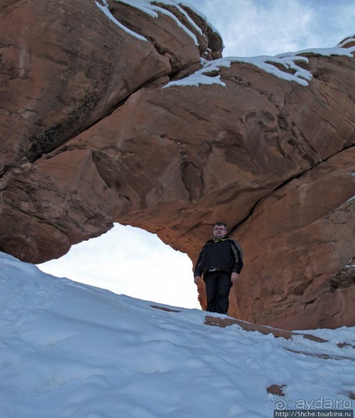 Нежная Арка - жемчужина парка Арчес, символ штата Юта.