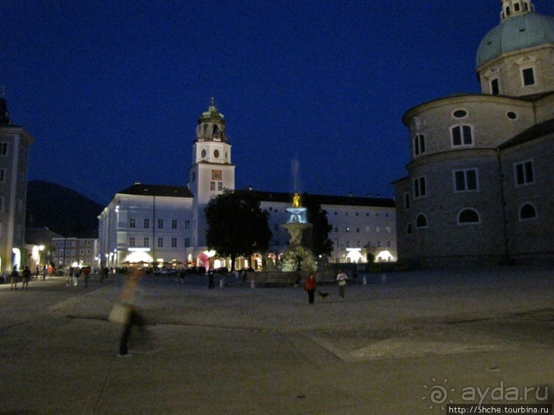 Прогулка по ночному Зальцбургу