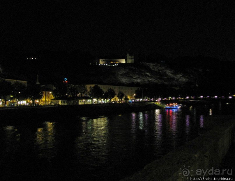 Прогулка по ночному Зальцбургу