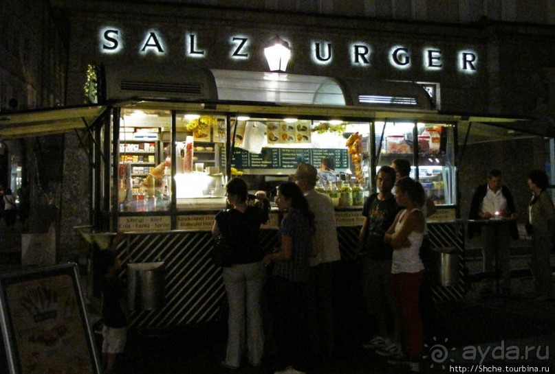 Прогулка по ночному Зальцбургу