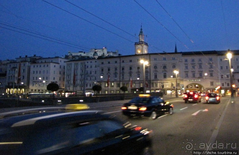 Прогулка по ночному Зальцбургу