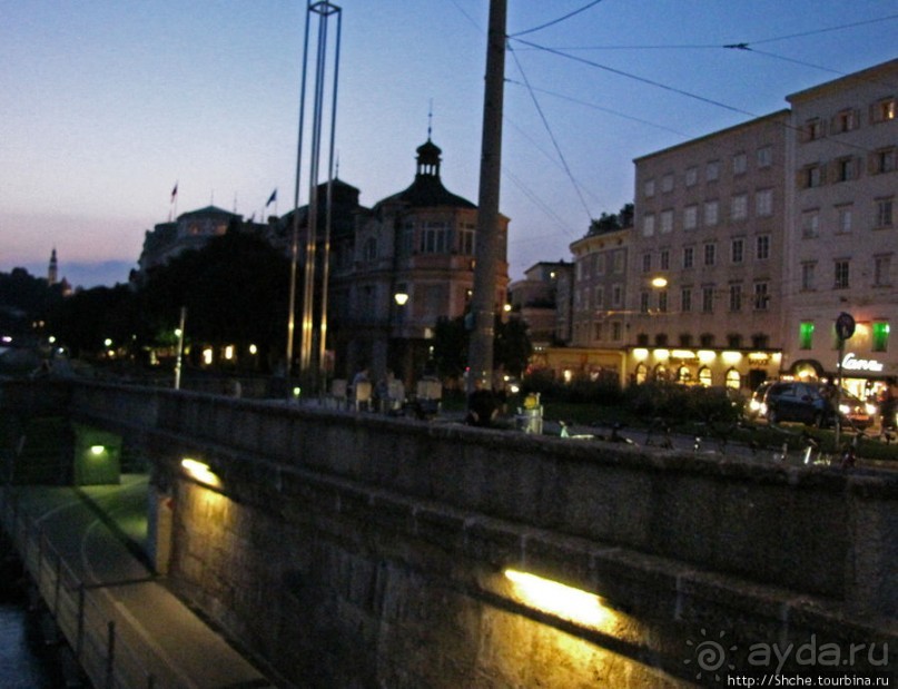 Прогулка по ночному Зальцбургу