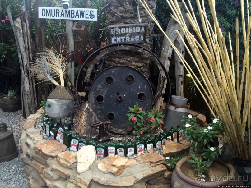 Три вида антилопотятины на одном шампуре