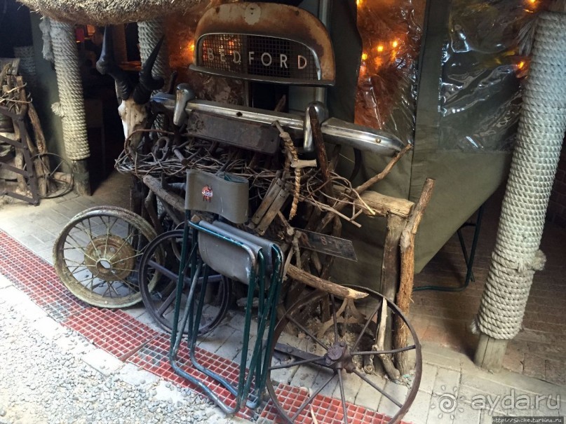 Три вида антилопотятины на одном шампуре