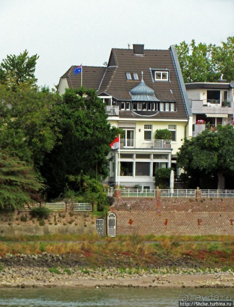 По Рейну на корабле. Городок за городком. Зюрт