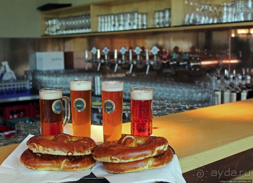 Пивная терраса на берегу Ааре: 5 видов пива и живые медведи
