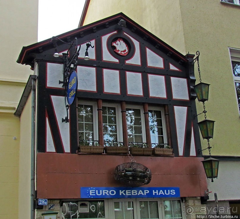 По улицам Кенигсвинтера в поисках фуникулера