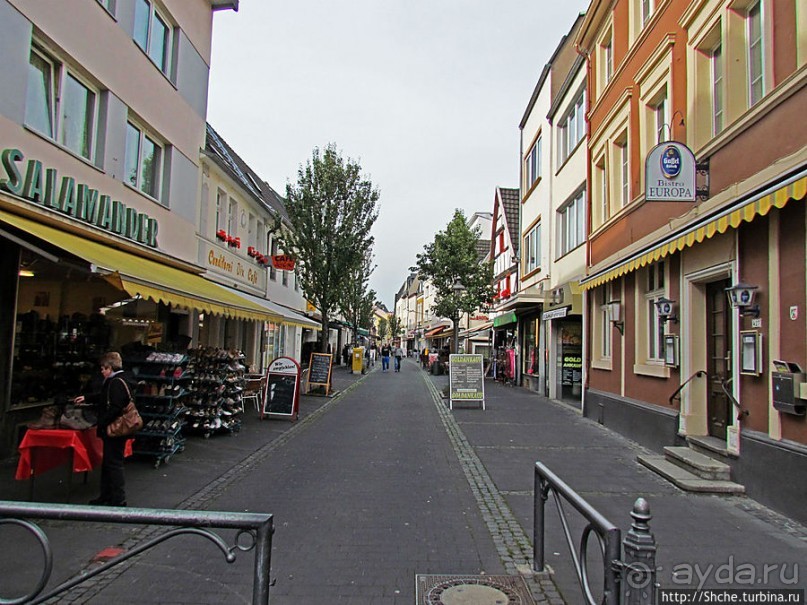 По улицам Кенигсвинтера в поисках фуникулера