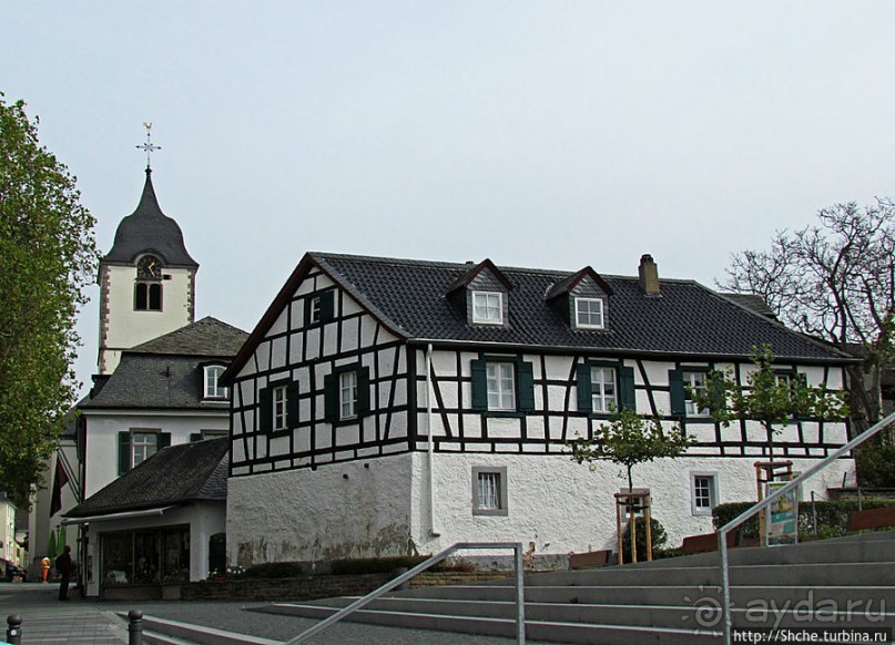 По улицам Кенигсвинтера в поисках фуникулера