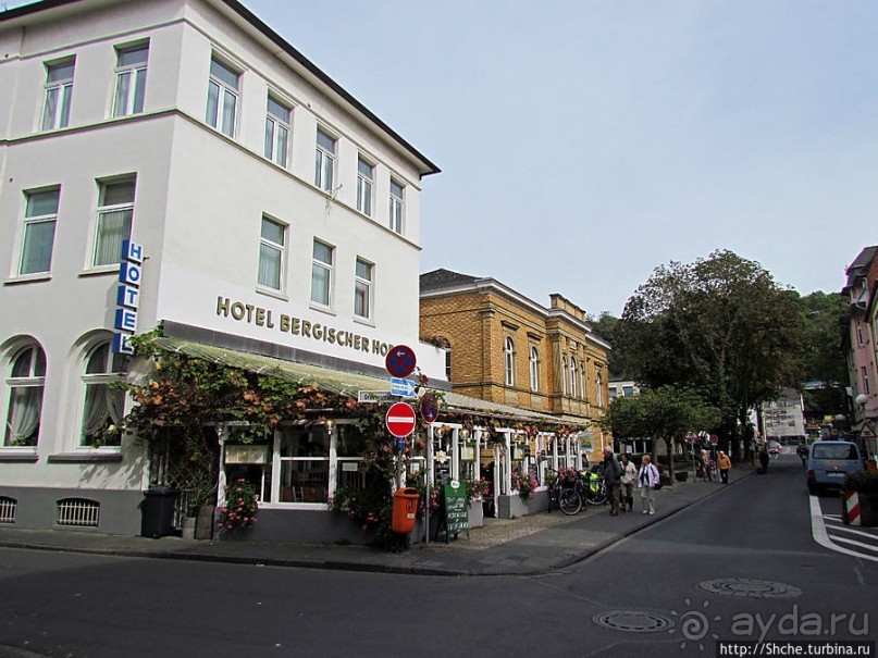 По улицам Кенигсвинтера в поисках фуникулера