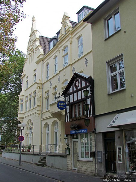 По улицам Кенигсвинтера в поисках фуникулера