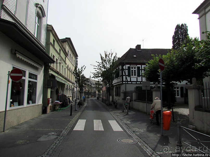 По улицам Кенигсвинтера в поисках фуникулера