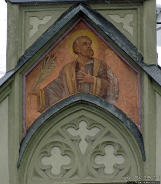 Украшения Инсбрука: мозаика, роспись, лепка