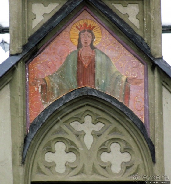 Украшения Инсбрука: мозаика, роспись, лепка