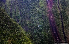 На вертолете над Кауаи. Кратер горы Ваиалеале (Wai’ale’ale)