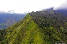 На вертолете над Кауаи. Кратер горы Ваиалеале (Wai’ale’ale)