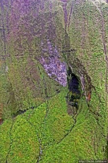 На вертолете над Кауаи. Кратер горы Ваиалеале (Wai’ale’ale)