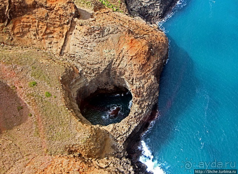 На вертолете над Кауаи. Этап 3. На Пали — берега крутых скал