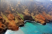 На вертолете над Кауаи. Этап 3. На Пали — берега крутых скал