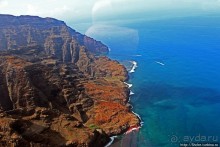 На вертолете над Кауаи. Этап 3. На Пали — берега крутых скал