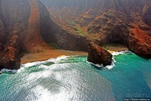 На вертолете над Кауаи. Этап 3. На Пали — берега крутых скал