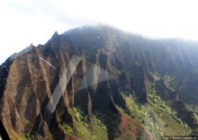 На вертолете над Кауаи. Этап 3. На Пали — берега крутых скал