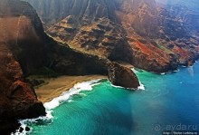 На вертолете над Кауаи. Этап 3. На Пали — берега крутых скал