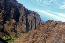 На вертолете над Кауаи. Этап 3. На Пали — берега крутых скал