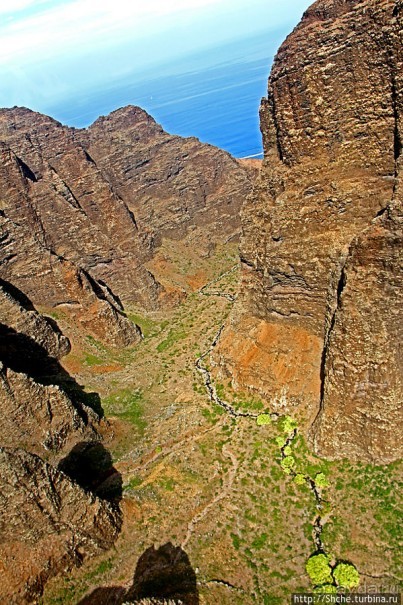 На вертолете над Кауаи. Этап 3. На Пали — берега крутых скал