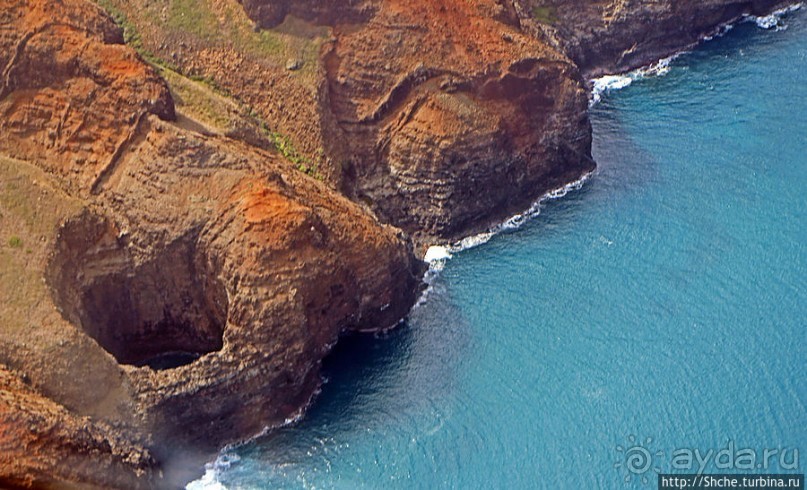 На вертолете над Кауаи. Этап 3. На Пали — берега крутых скал