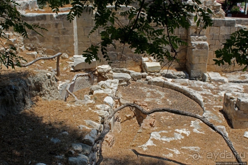 Средневековый сахарный завод в Колосси на Кипре