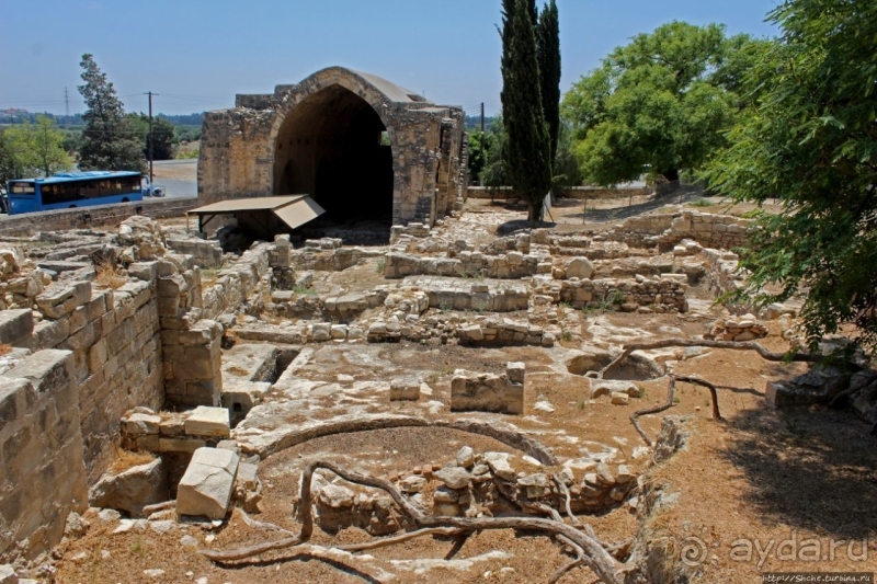 Средневековый сахарный завод в Колосси на Кипре