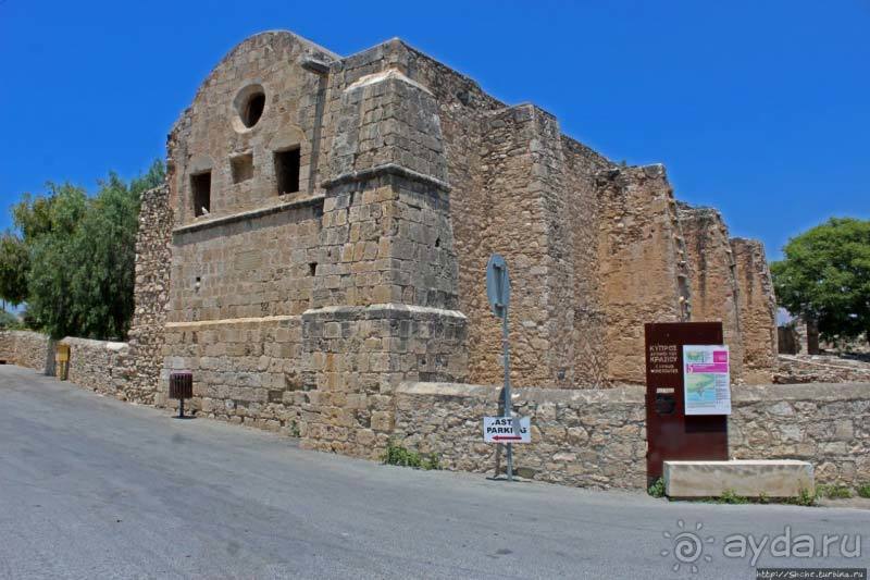 Средневековый сахарный завод в Колосси на Кипре