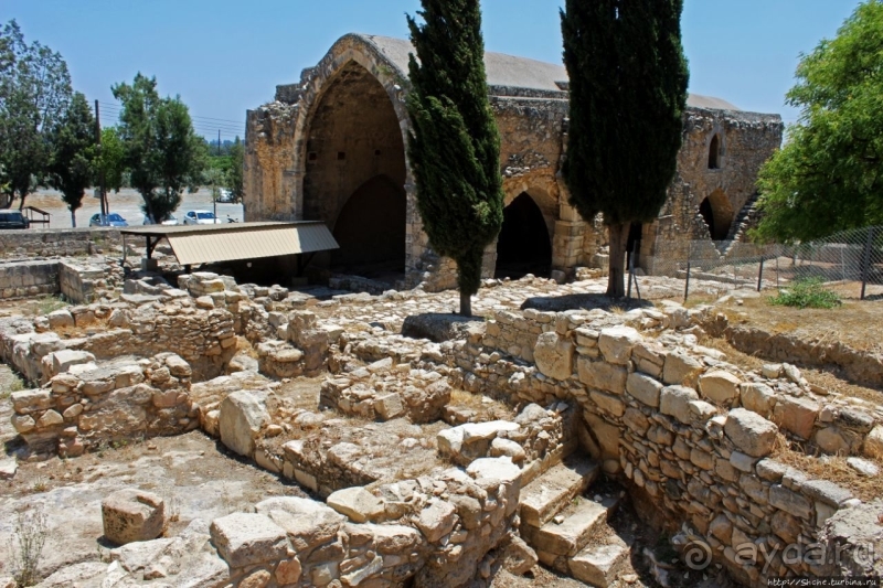 Средневековый сахарный завод в Колосси на Кипре