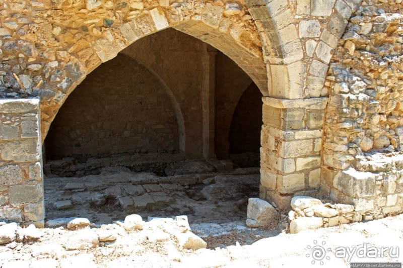 Средневековый сахарный завод в Колосси на Кипре