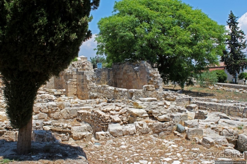 Средневековый сахарный завод в Колосси на Кипре